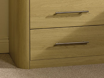 Cabinet with Radius Feature