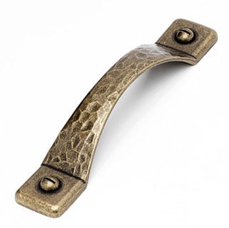 Mottled Brass Door Handle