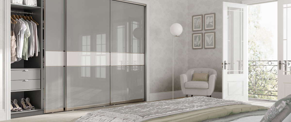 Grey Wardrobe With Sliding Doors | vlr.eng.br